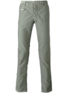 Incotex Slim-fit Trousers, Men's, Size: 31, Green, Cotton