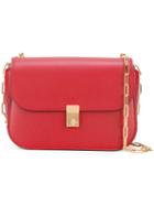 Valentino - Valentino Garavani All Over Chain Shoulder Bag - Women - Leather - One Size, Red, Leather