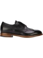 Buttero Laceless Oxford Shoes, Men's, Size: 44, Black, Calf Leather/leather