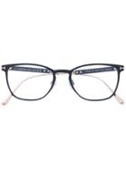 Tom Ford Eyewear Round Thin Frame Glasses - Black