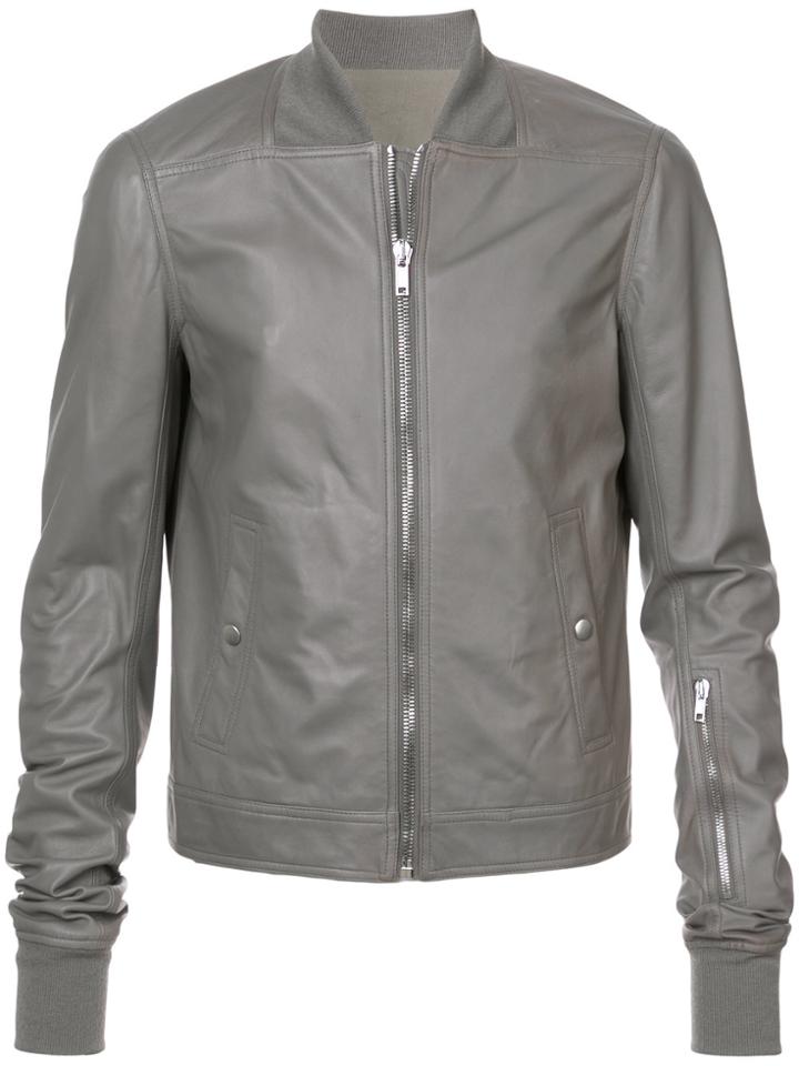 Rick Owens Textured Jacket - Grey