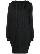 Thom Krom Oversized Hoodie Dress - Black