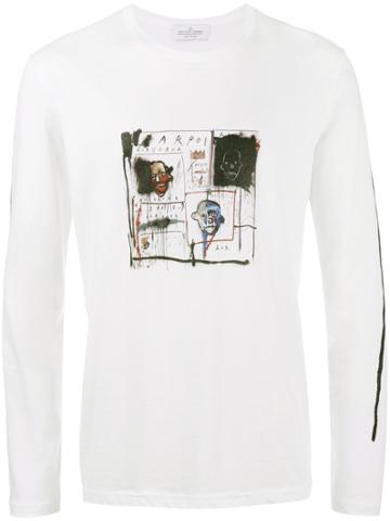 Jean-michel Basquiat X Browns Rome Pays Off 1981 Sweatshirt - White