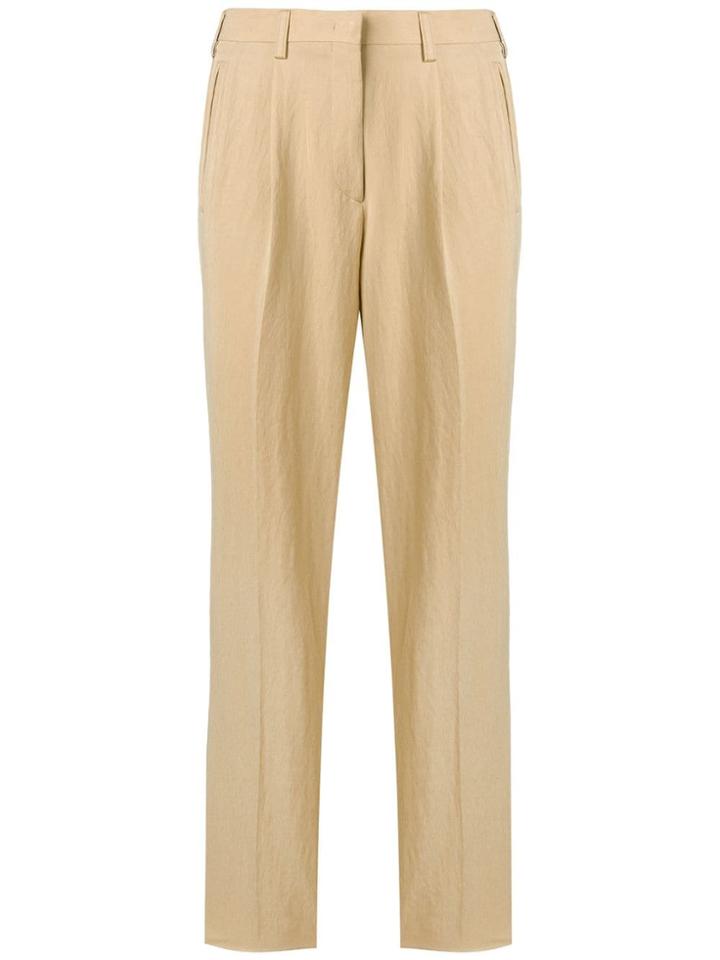 Etro High Waisted Trousers - Brown