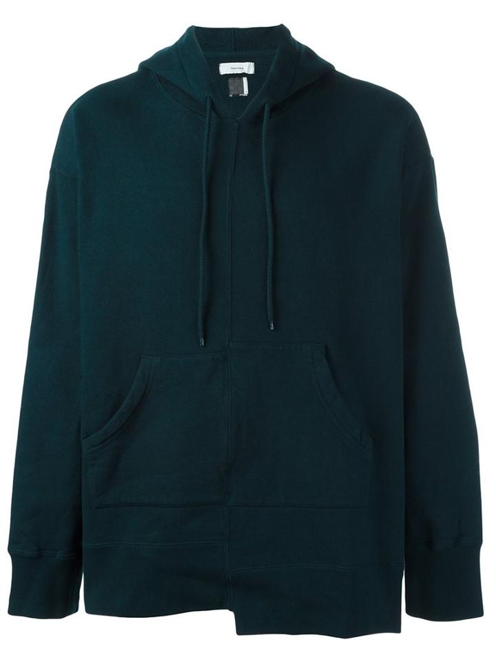 Facetasm Drawstring Hoodie, Men's, Size: 3, Green, Cotton