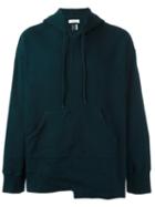 Facetasm Drawstring Hoodie, Men's, Size: 3, Green, Cotton