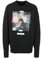 Julius Printed Sweatshirt - Black