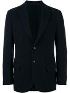 Mp Massimo Piombo Classic Blazer, Men's, Size: 50, Blue, Wool/cotton/cupro
