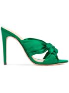 Alexandre Birman Cut-out Detail Sandals - Green
