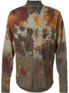 Prps 'pigment Spray' Denim Shirt, Men's, Size: Xxl, Green, Cotton