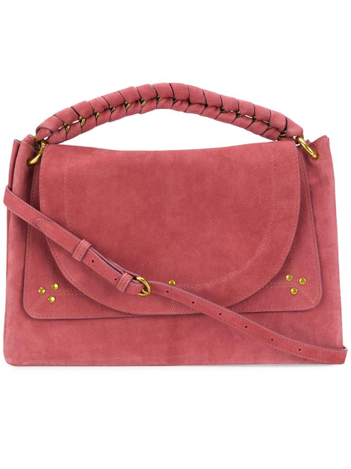 Jérôme Dreyfuss Oscar Shoulder Bag - Pink & Purple