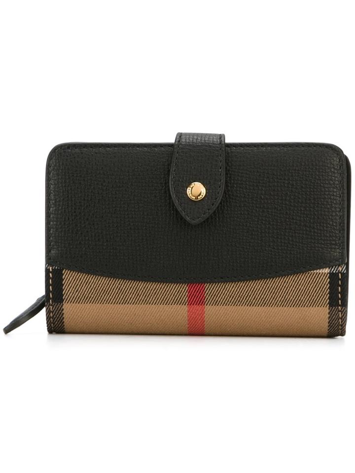 Burberry Colour Block Wallet - Nude & Neutrals