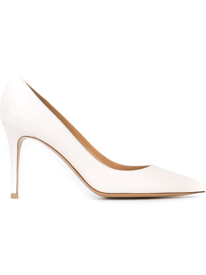 Gianvito Rossi Gianvito Pumps, Women's, Size: 35, White, Leather