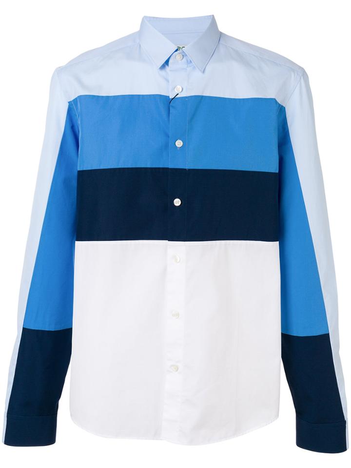 Kenzo Colour Block Shirt - White