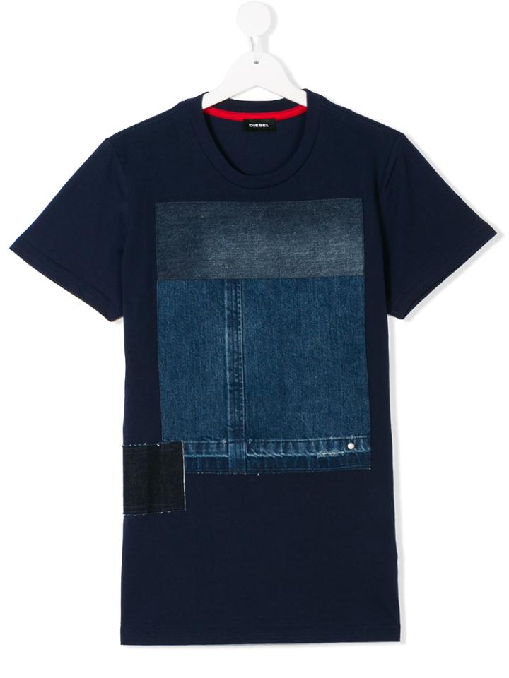 Diesel Kids Treve T-shirt - Blue