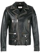 Saint Laurent Studded Biker Jacket - Black