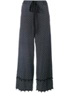 Adam Selman Sleepless Print Palazzo Pants