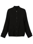 Uma Raquel Davidowicz 'pardal' Bomber Jacket, Women's, Size: 42, Black, Viscose