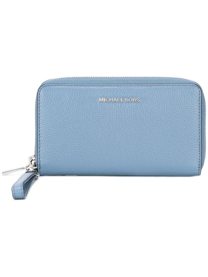 Michael Michael Kors Jet Set Travel Wallet - Blue