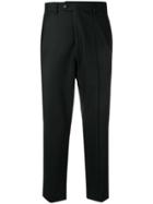 Sartorial Monk Slim-fit Tailored Trousers - Black