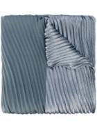 Armani Collezioni Pleated Scarf, Women's, Grey, Polyester/polyamide