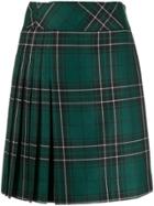 Pringle Of Scotland Tartan Short Skirt - Green