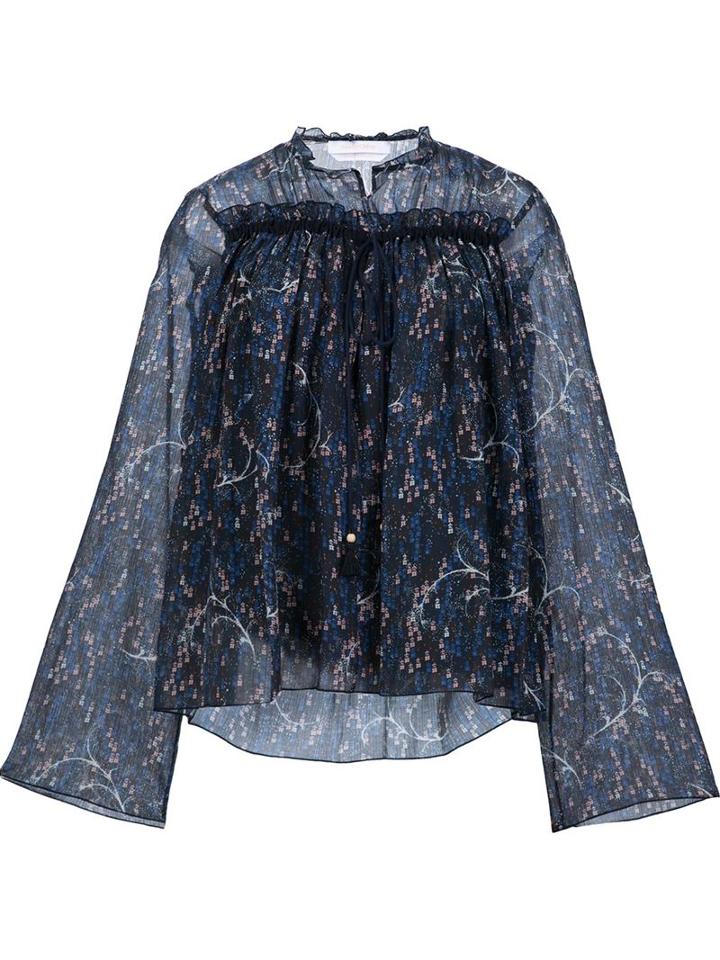 See By Chloé Woodstock Haze Print Blouse