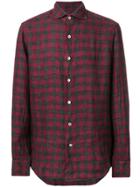 Alessandro Gherardi Checked Shirt - Red