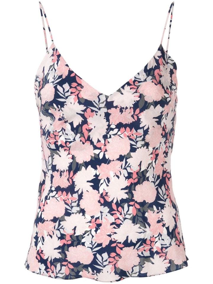 Gilda & Pearl Jardin-print Camisole - Pink