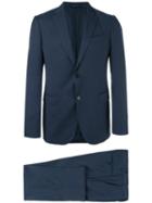 Armani Collezioni Two-piece Suit, Men's, Size: 52, Blue, Acetate/viscose/virgin Wool