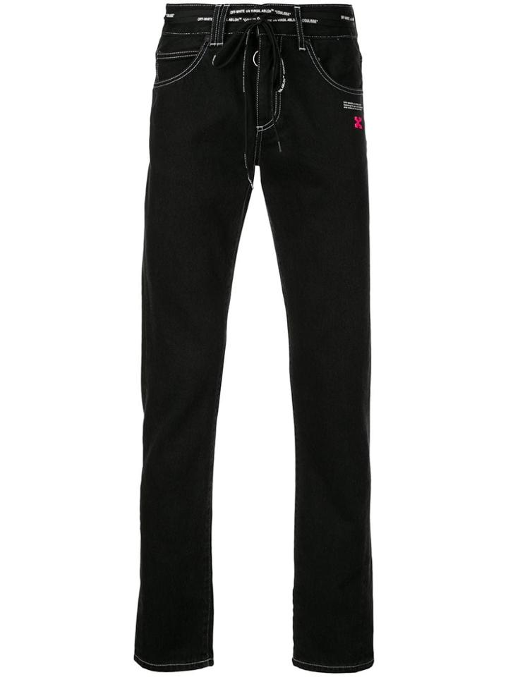 Off-white Off-white X The Webster Jeans - Black
