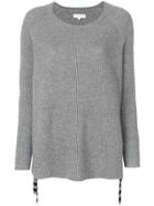 Chinti & Parker Bow-tied Knitted Sweater - Grey