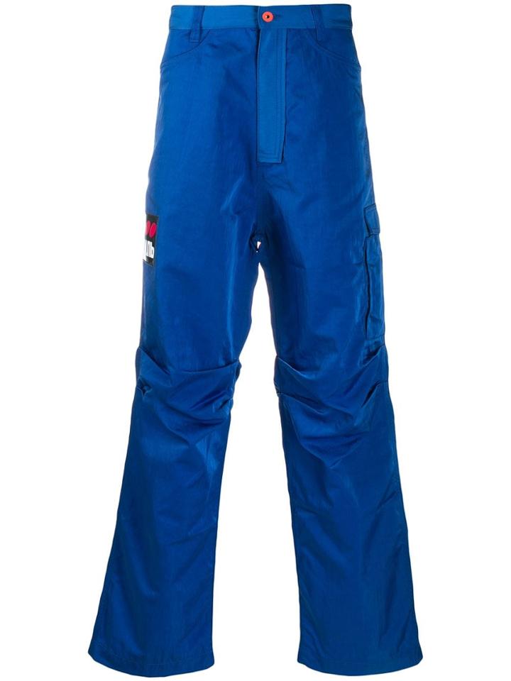 Heron Preston Loose Fit Trousers - Blue