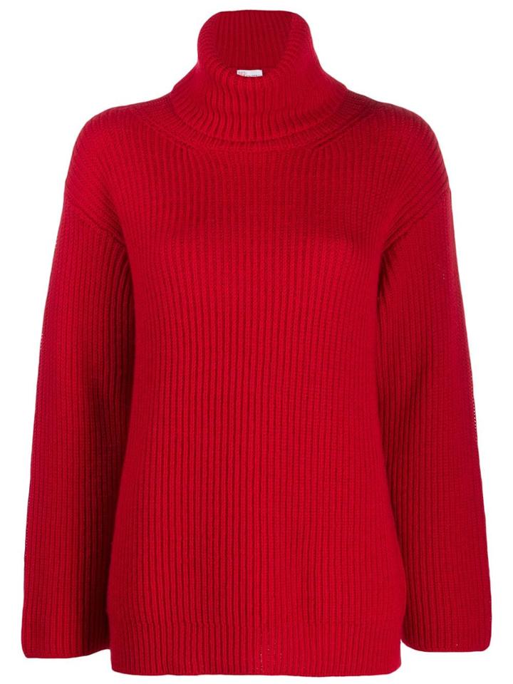 Red Valentino Turtleneck Knitted Jumper
