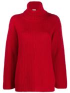 Red Valentino Turtleneck Knitted Jumper