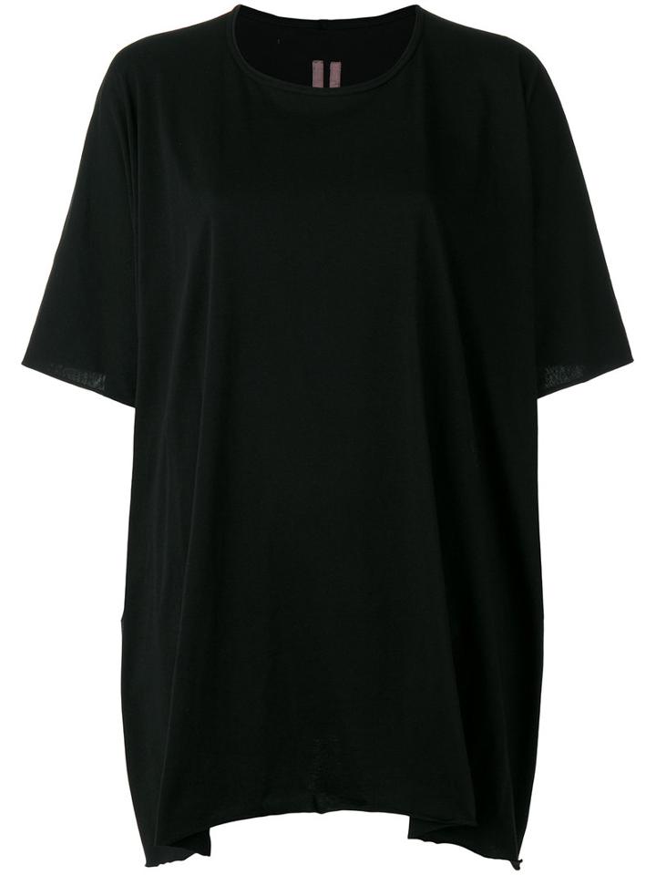 Rick Owens Drkshdw Oversized T-shirt, Women's, Size: Medium, Black, Cotton