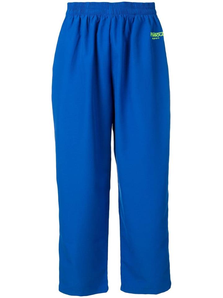 Miaou Side Stripe Track Trousers - Blue