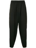 Yohji Yamamoto Regulation Casual Trousers - Black