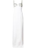 Michael Kors Collection Stud Embellished Dress - White