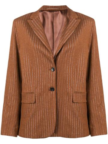 Polder Structured Blazer - Brown