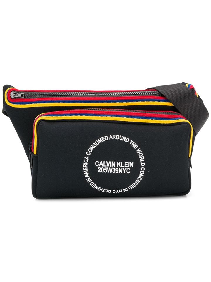 Calvin Klein 205w39nyc Logo Belt Bag - Black