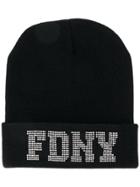 Danielle Guizio Fdny Studded Beanie - Black