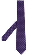 Gieves & Hawkes Classic Tie - Pink & Purple