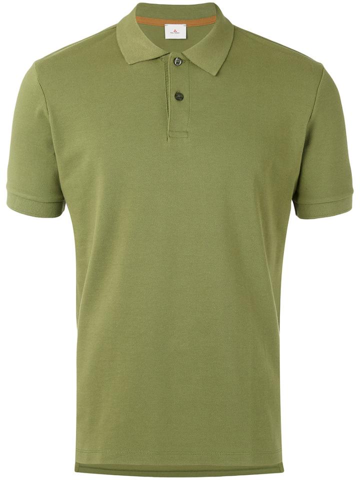 Peuterey - Classic Polo Shirt - Men - Cotton/polyester - L, Green, Cotton/polyester