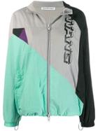 T By Alexander Wang Wash + Go Colourblock Jacket - Grey