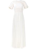 Giambattista Valli Macrame Lace Dress - White
