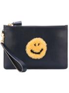 Anya Hindmarch Smile Clutch Bag - Blue