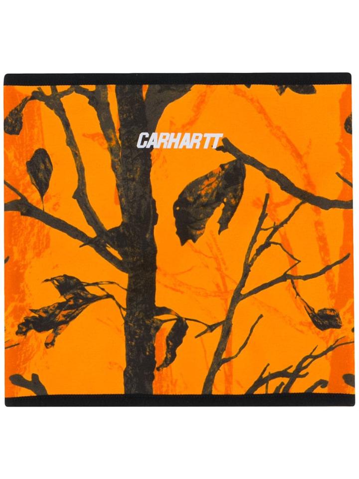 Carhartt Wip Beaufort Neck Warmer Scarf - Orange