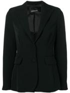 Ermanno Ermanno Fitted Blazer - Black