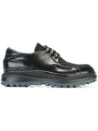 Giorgio Armani Panelled Lace-up Shoes